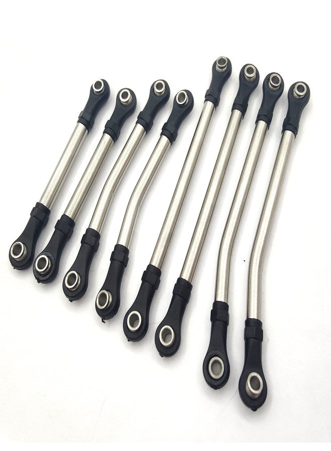 HOPLEX Stainless Steel Clearance Chassis Suspension Links and Steering Links Set for TRX4M Upgrade Parts 1/18 RC Crawler Car - Image 4